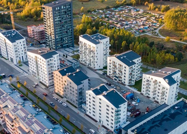 Rinkebyterassen – Ängshuset och Esplanaden